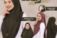 Gaya Tudung Ikat Belakang - Nampak Moden dan Rapi