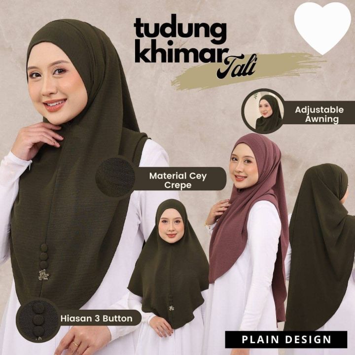 Gaya Tudung Ikat Belakang - Nampak Moden dan Rapi